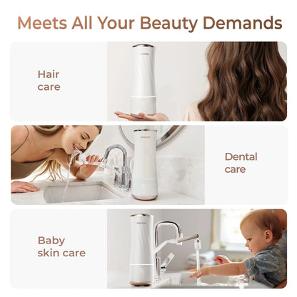 Skincare Face Washer with Water Filter Faucet