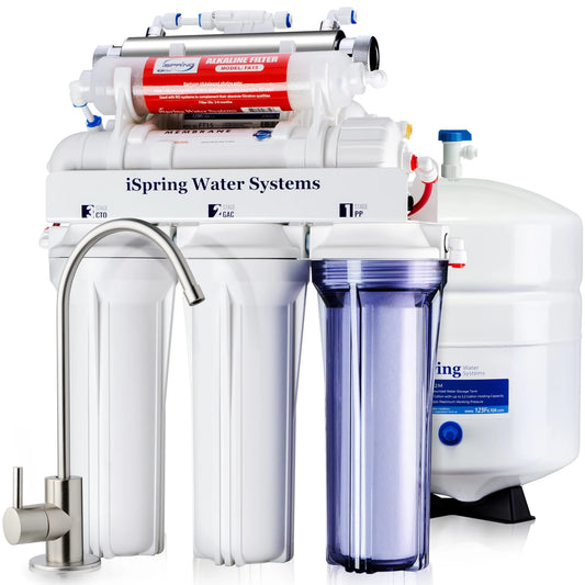 Water Systems, LLC  NSF Certified under Sink 7-Stage Reverse Osmosis Drinking Water Filtration System with Alkaline and UV Filter -